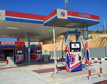 20 Y 40 Pies Gasolina Gas Estación Móvil/portátil 